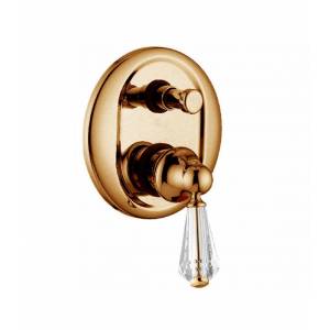 Встраиваемый смеситель для душа и ванны Bugnatese Maya с элементом Swarovski